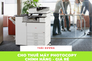 Dịch vụ cho thuê máy photocopy tại Hải Dương