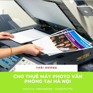 Cho thuê máy photocopy văn phòng giá rẻ tại Hà Nội